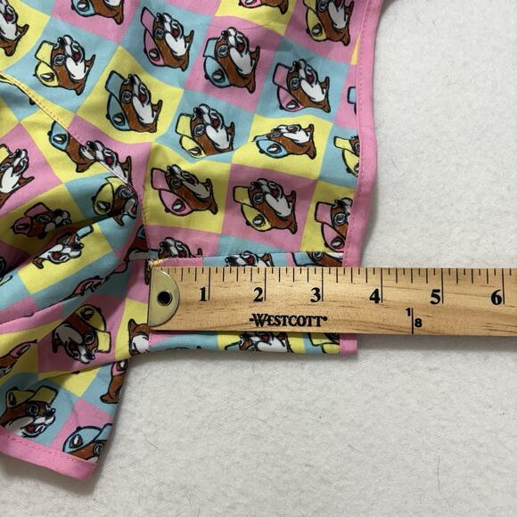 Buc-ee’s Women’s XXL Lined Running Shorts 3” Inseam Colorful Pink Athleisure - Picture 11 of 11